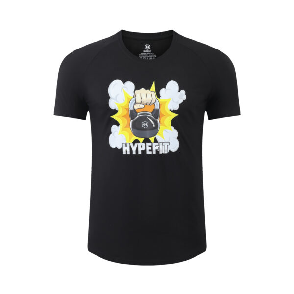 Camiseta hombre hypefit negro 02