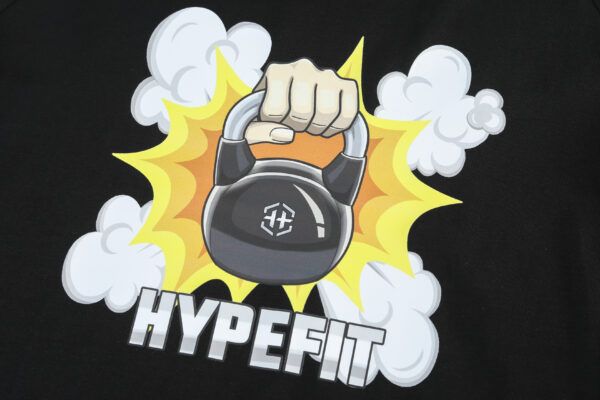 Camiseta hombre hypefit negro 02 - Imagen 4