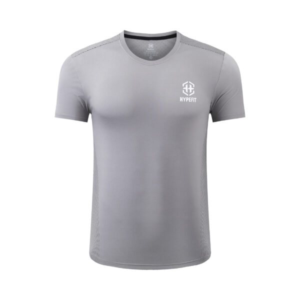 Technical Sports T-Shirt – Light Grey