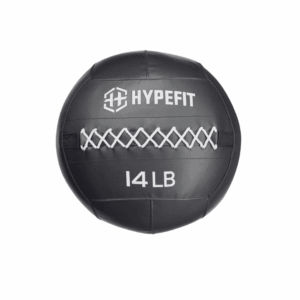 Wall Ball Hypefit 14 LB - Balón Medicinal Antideslizante para CrossFit, Funcional y Entrenamiento de Fuerza, Resistencia y Cardio