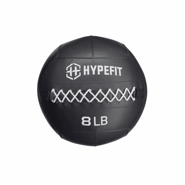 Wall Ball Hypefit 8 LB - Balón Medicinal Antideslizante para CrossFit, Funcional y Entrenamiento de Fuerza, Resistencia y Cardio