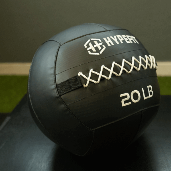 Wall Ball Hypefit 20 LB - Balón Medicinal Antideslizante para CrossFit, Funcional y Entrenamiento de Fuerza, Resistencia y Cardio - Imagen 3